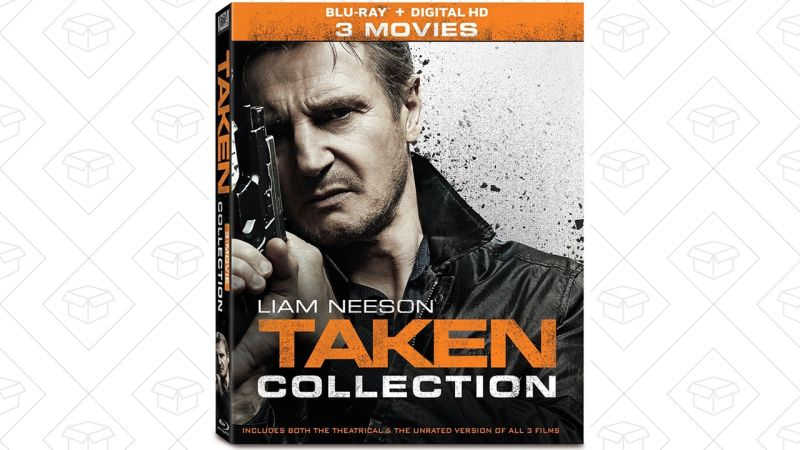 Taken, 3 películas; $12